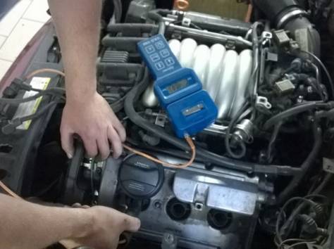 Замер компрессии дизельного двигателя, фотография 1