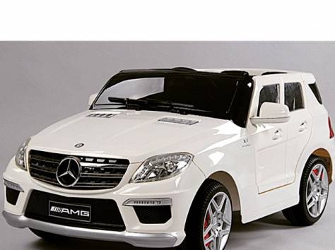 Детский электромобиль Mercedes ML 63 White, фотография 2