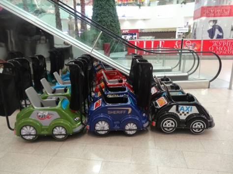 Машинки-тележки для торговых центров, фотография 2