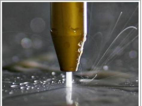 Гидроабразивная резка, фотография 1