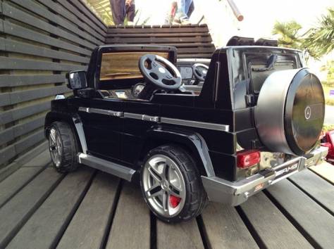 Детский электромобиль. Лицензионная копия Mercedes G55, фотография 2