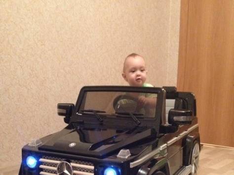 Детский электромобиль. Лицензионная копия Mercedes G55, фотография 3