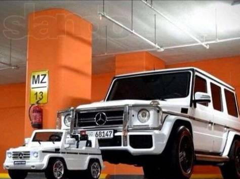 Детский электромобиль. Лицензионная копия Mercedes G55, фотография 5