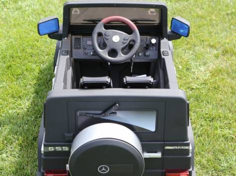 Детский электромобиль. Лицензионная копия Mercedes G55, фотография 6