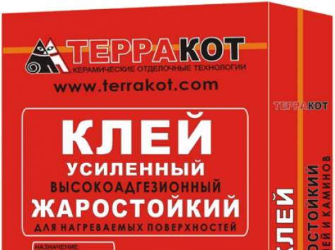 Жаростойкий усиленный клей 