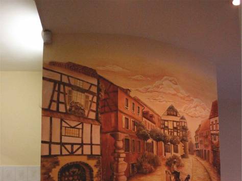 Роспись стен, барельеф , фотография 1