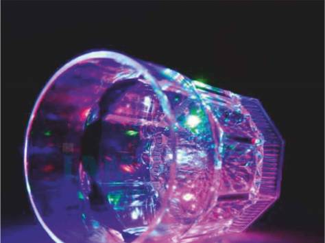 Светящиеся от жидкости бокалы! , фотография 1