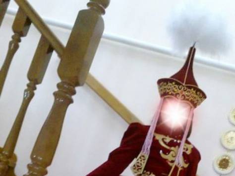 Продаю казахское национальное платье для девочки 9-11 лет, фотография 1