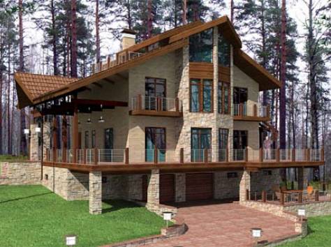 Проектирование мансардных этажей (реконструкция домов) в Алматы и по Казахстану, фотография 1