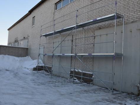 аренда строительных лесов, ножничные подъёмники, автовышки., фотография 1