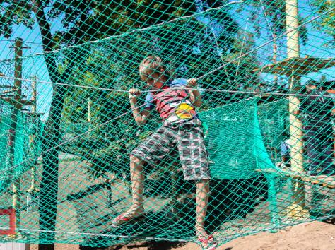 Активный отдых в Верёвочном парке в городе Алматы, фотография 3