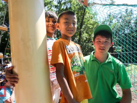 Активный отдых в Верёвочном парке в городе Алматы, фотография 11