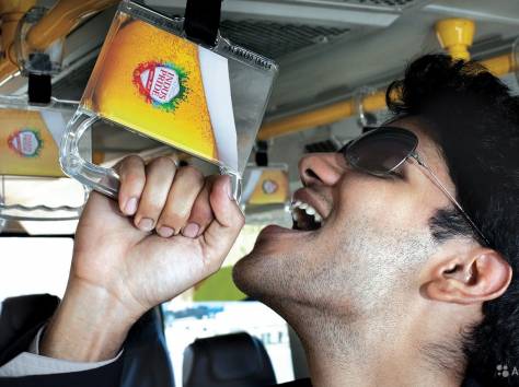 Реклама в общественном транспорте, фотография 1