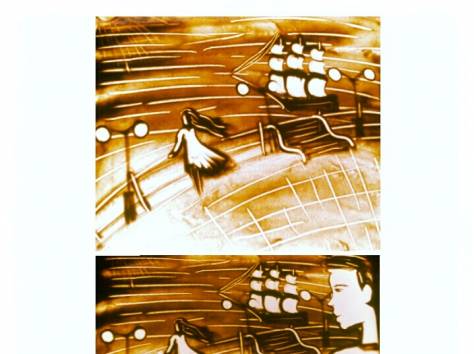 Песочное шоу на свадьбы, фотография 5