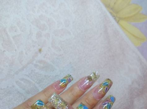 наращивание ногтей ресниц с выездом на дом, фотография 5