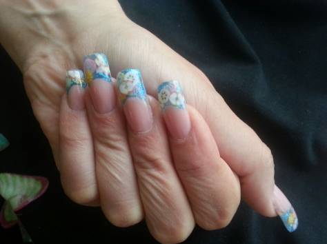 наращивание ногтей ресниц с выездом на дом, фотография 8