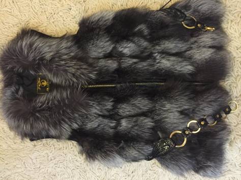 Продам , Шуба мех Енот, жилетка мех писец, фотография 2