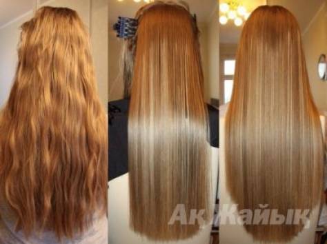 Кератиновое выпрямление волос, фотография 1