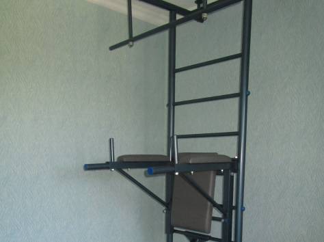 Шведская стенка с турником.брусья,доска для пресса , фотография 1