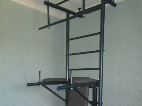 Шведская стенка с турником.брусья,доска для пресса , фотография 2