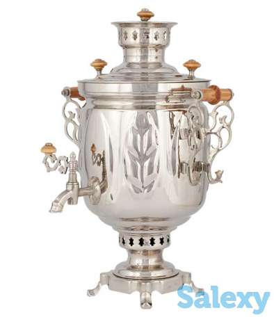 Самовар жаровый 5 литров (рюмка), фотография 1