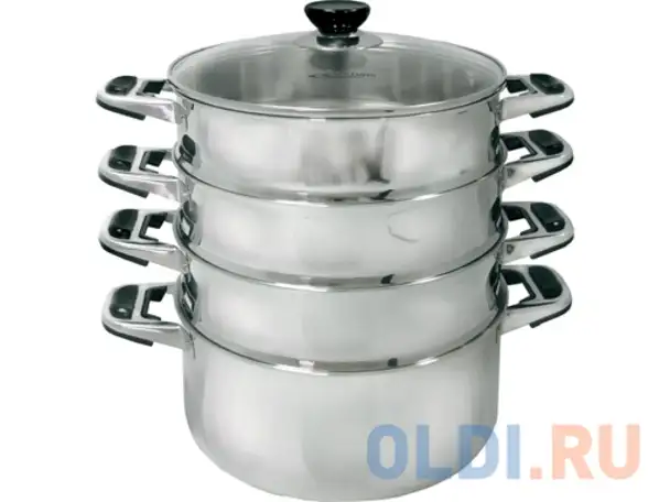 Мантоварка катунь кт-304ат d-30см 4 секции 21,5л (алтын), фотография 1