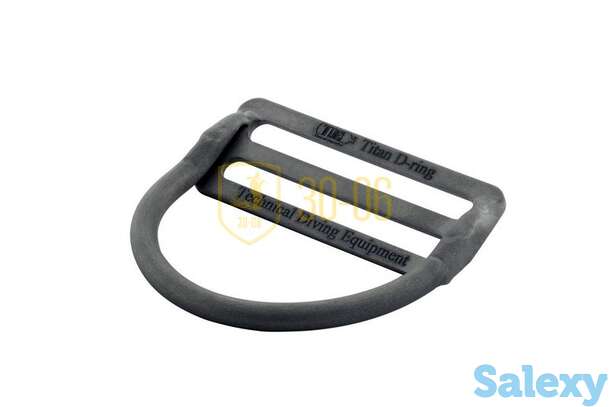 209 d-кольцо 30 градусов на двухщелевой пластине tde, титан, фотография 1