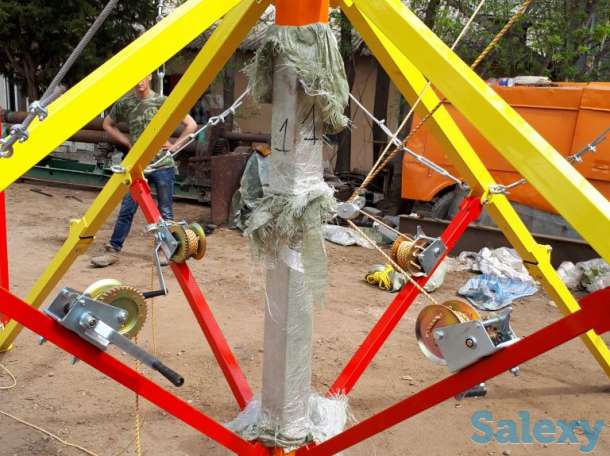 Батут банджи, тарзанка, 4х местный производство Россия., фотография 3