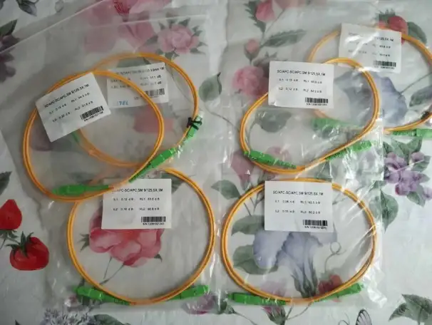 Патч-корд оптический ScAPC-SCAPC,SM 9125,SX, 1 м, фотография 1