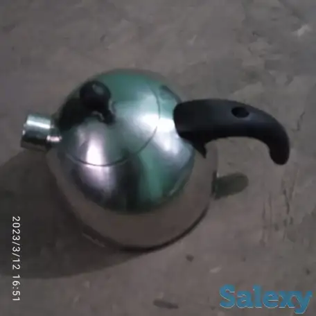 продам чайник с двойным дном в отличном состоянии производство Германия, фотография 1