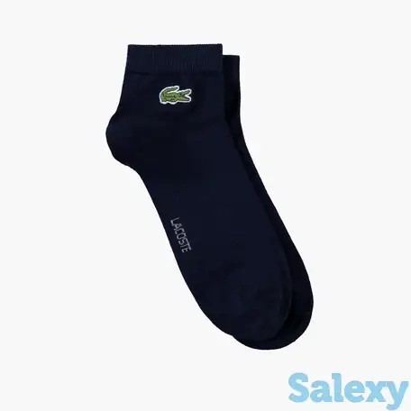 Короткие спортивные носки lacoste unisex, фотография 1
