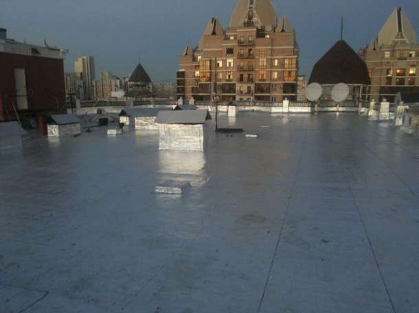 Ремонт  крыши материал  ризолин, фотография 3