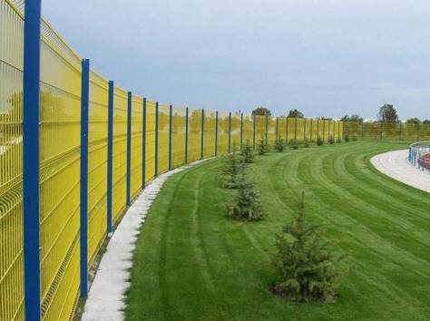 3 d ограждения, забор, забор из сварной сетки, фотография 4