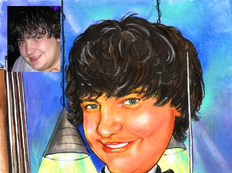 Шарж по фото на заказ отличный подарок, фотография 5