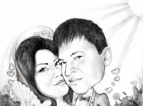 Шарж по фото на заказ отличный подарок, фотография 6