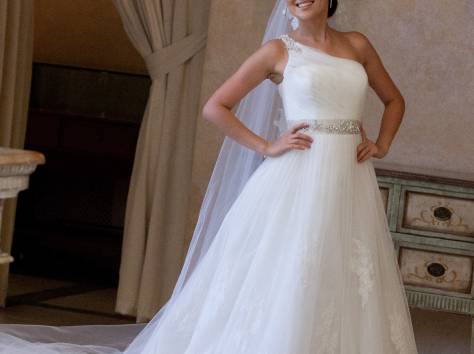 Продам брендовое свадебное платье Pronovias 42-44 размер, оригинал. , фотография 4