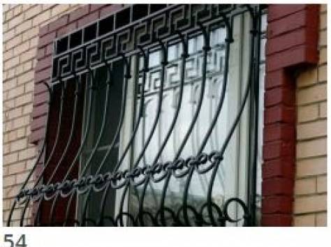 Кованые,сварные решетки на окна и балконы Качественно Замер доставка монтаж бесплатно!!!!, фотография 3