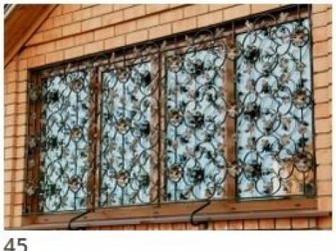 Кованые,сварные решетки на окна и балконы Качественно Замер доставка монтаж бесплатно!!!!, фотография 7