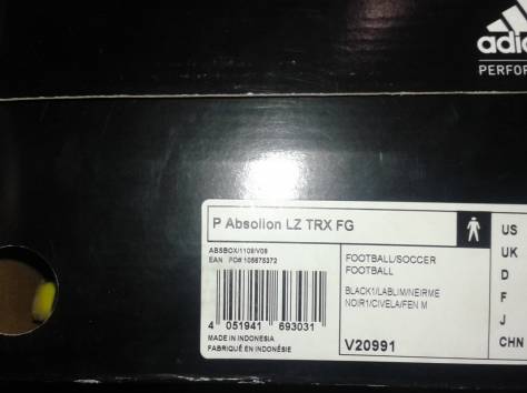 Продам футбольные брендовые бутсы Adidas Predator, недорого, фотография 1