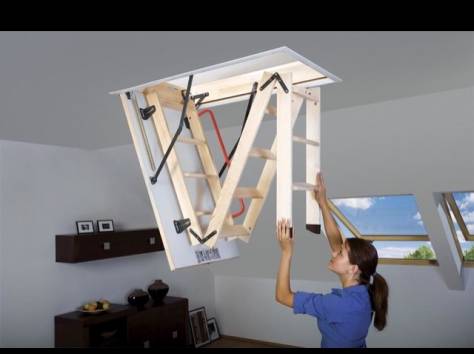 Металлочерепица, металлосайдинг, водостоки, чердачные лестницы, мансардные окна, фотография 5