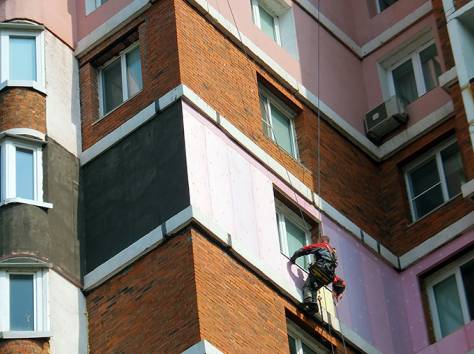 Утепление стен снаружи Алматы, фотография 1