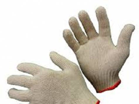 перчатки хб оптом, фотография 1