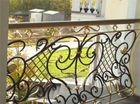 Кованные ворота, фотография 1