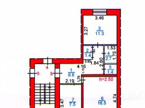 Продаю 2х комн, Восток 1 д5, фотография 1