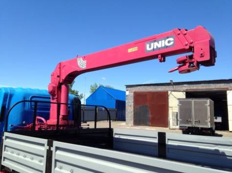 Кран-манипулятор Isuzu NP 5 тонн КМУ Unic 3 тонны, 8 метров., фотография 3