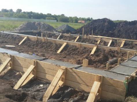 Фундамент любой сложности. Ленточный, свайный, ростверк, фотография 1