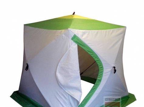 Палатка зимняя Медведь Куб 2 Трехслойная, фотография 1