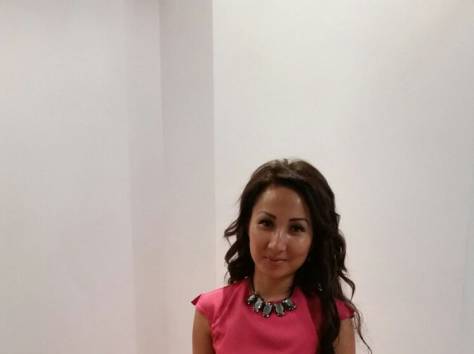 Розовое вечернее платье ,размер S (42), фотография 1