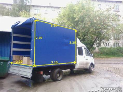 Грузоперевозки на Газели 15м3 + грузчики   , фотография 1