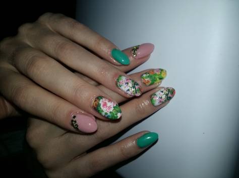 Наращивание  ногтей , фотография 6